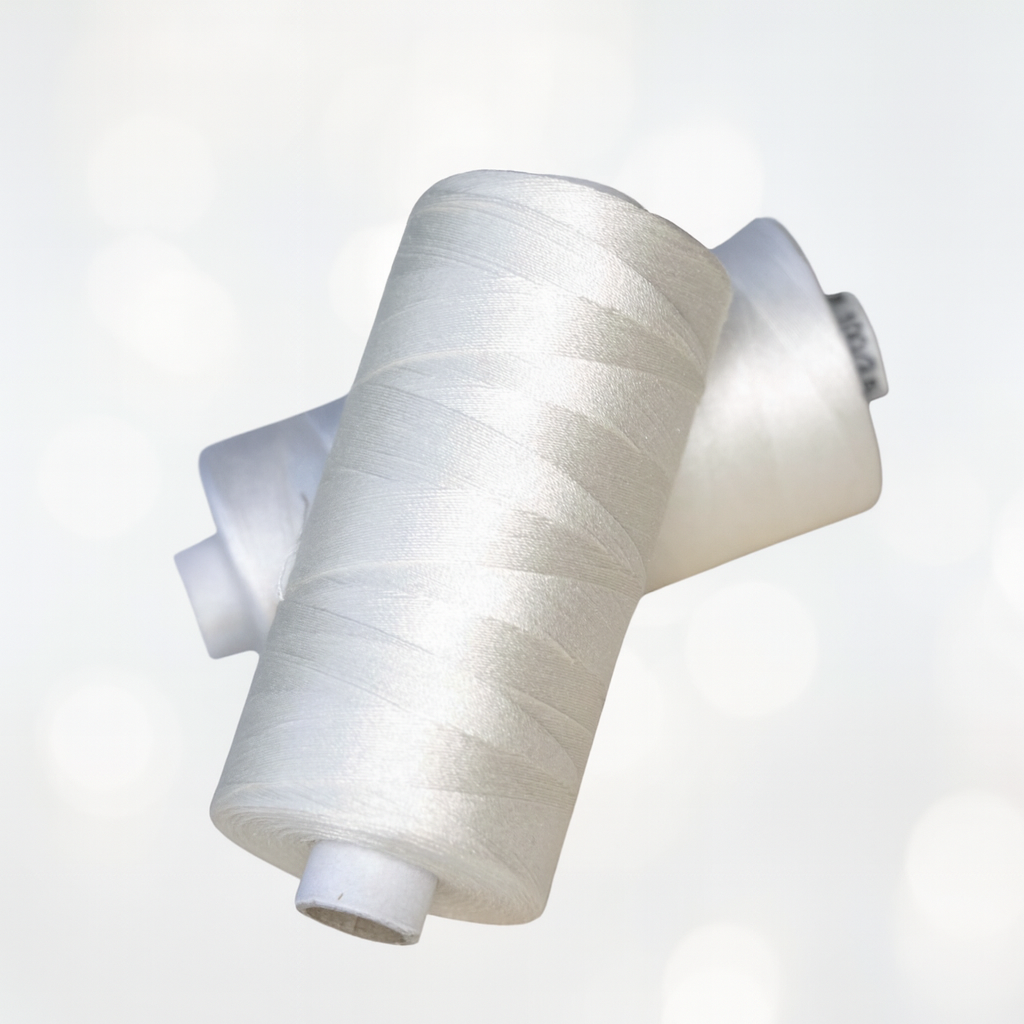 Seidengarn Nähseide • Nähmaschinen-Geeignet • 100% Seide • 1000m Spule