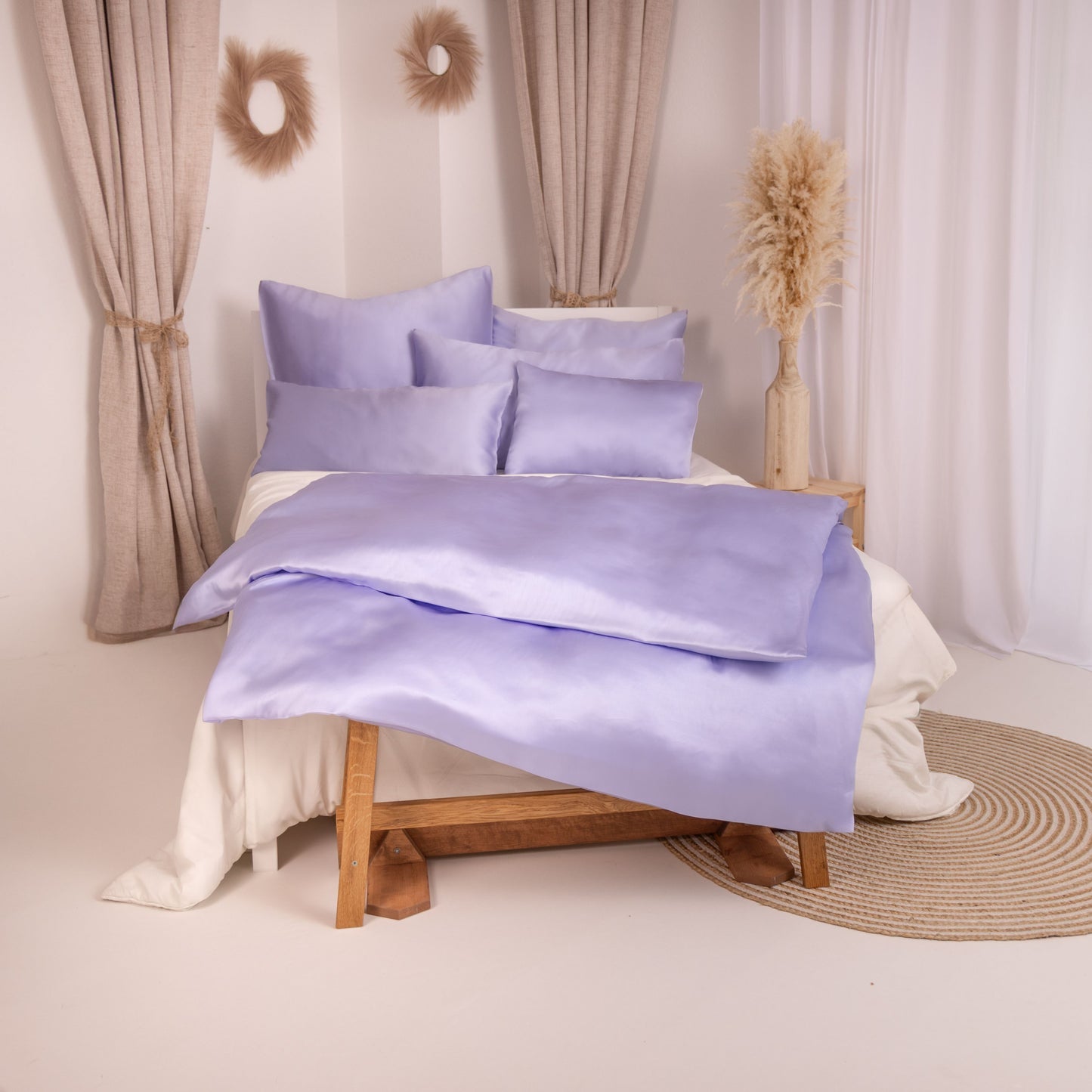 Seiden-Kissenbezug von Seidenstern • Satin • Hautfreundliche Peace Silk • 100% Seide • Varianten Verfügbar