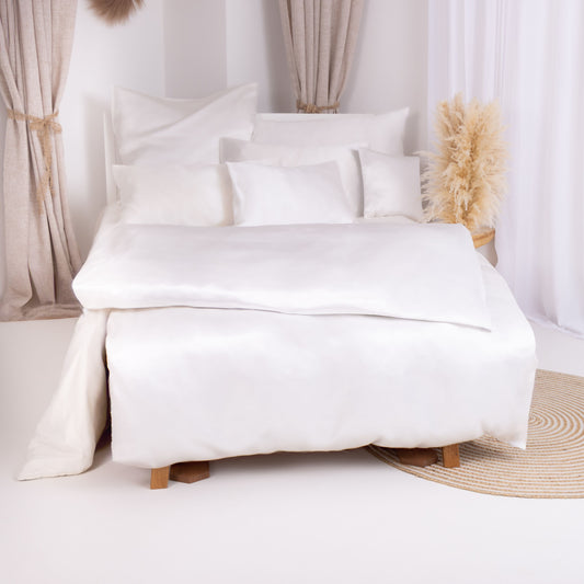 Seiden-Kissenbezug von Seidenstern • Satin • Hautfreundliche Peace Silk • 100% Seide • Varianten Verfügbar