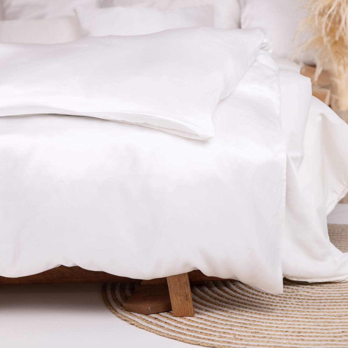 Seiden-Bettdeckenbezug von Seidenstern • Satin • Hautfreundliche Peace Silk • 100 % Seide • Varianten Verfügbar