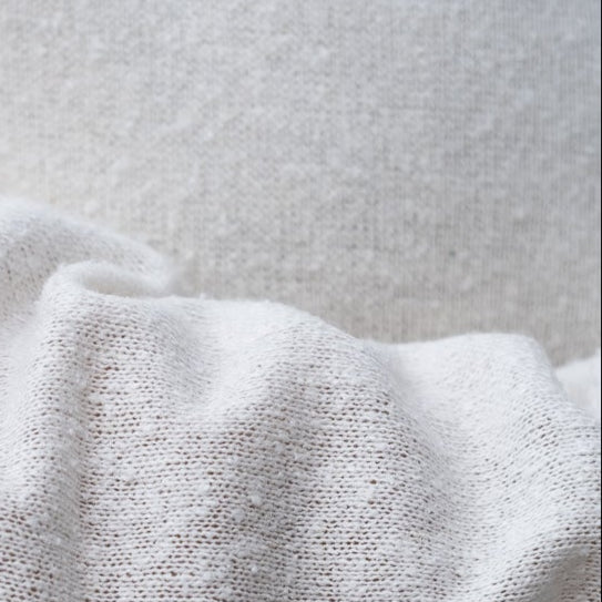 Neckwarmer • Natürliche Peace Silk • 100% Seide • Für Damen, Herren & Kinder • Naturweiß