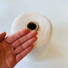 Nachhaltiges Premium Seidengarn • Peace Silk • 100% Seide • Naturweiß • Nm 40/1 • 1kg Kone