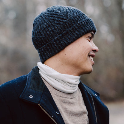 Neckwarmer • Natürliche Peace Silk • 100% Seide • Für Damen, Herren & Kinder • Naturweiß