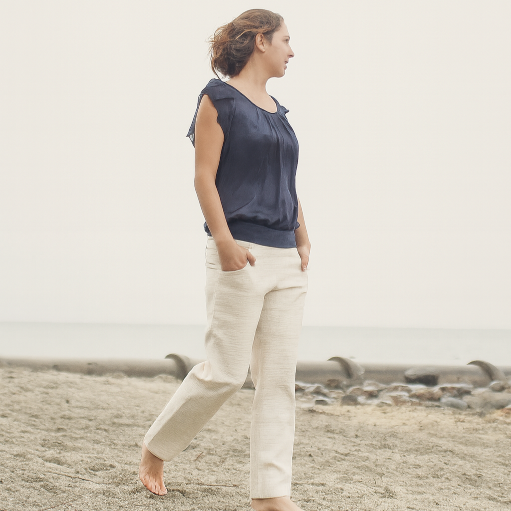 Seiden-Hose Silke aus Natürlicher Peace Silk von Seidenstern • 100 % Seide • Damen