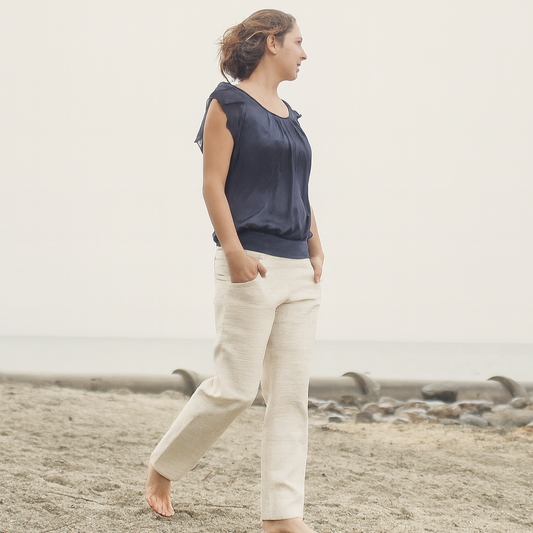 Seiden-Hose Silke aus Natürlicher Peace Silk von Seidenstern • 100 % Seide • Damen