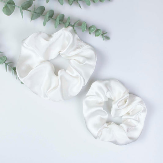 Seiden-Scrunchie • Haargummi • Natürlicher Peace Silk • 100% Seide • Varianten Verfügbar