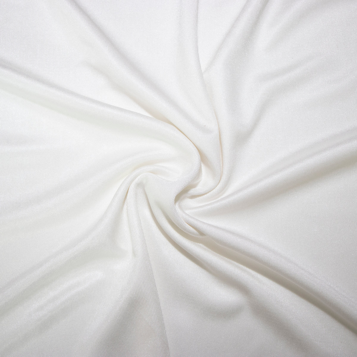 Seiden-Jersey Mora • Dehnbarer Interlock • Natürliche Peace Silk • 100% Maulbeerseide • Ungefärbt • Naturweiß