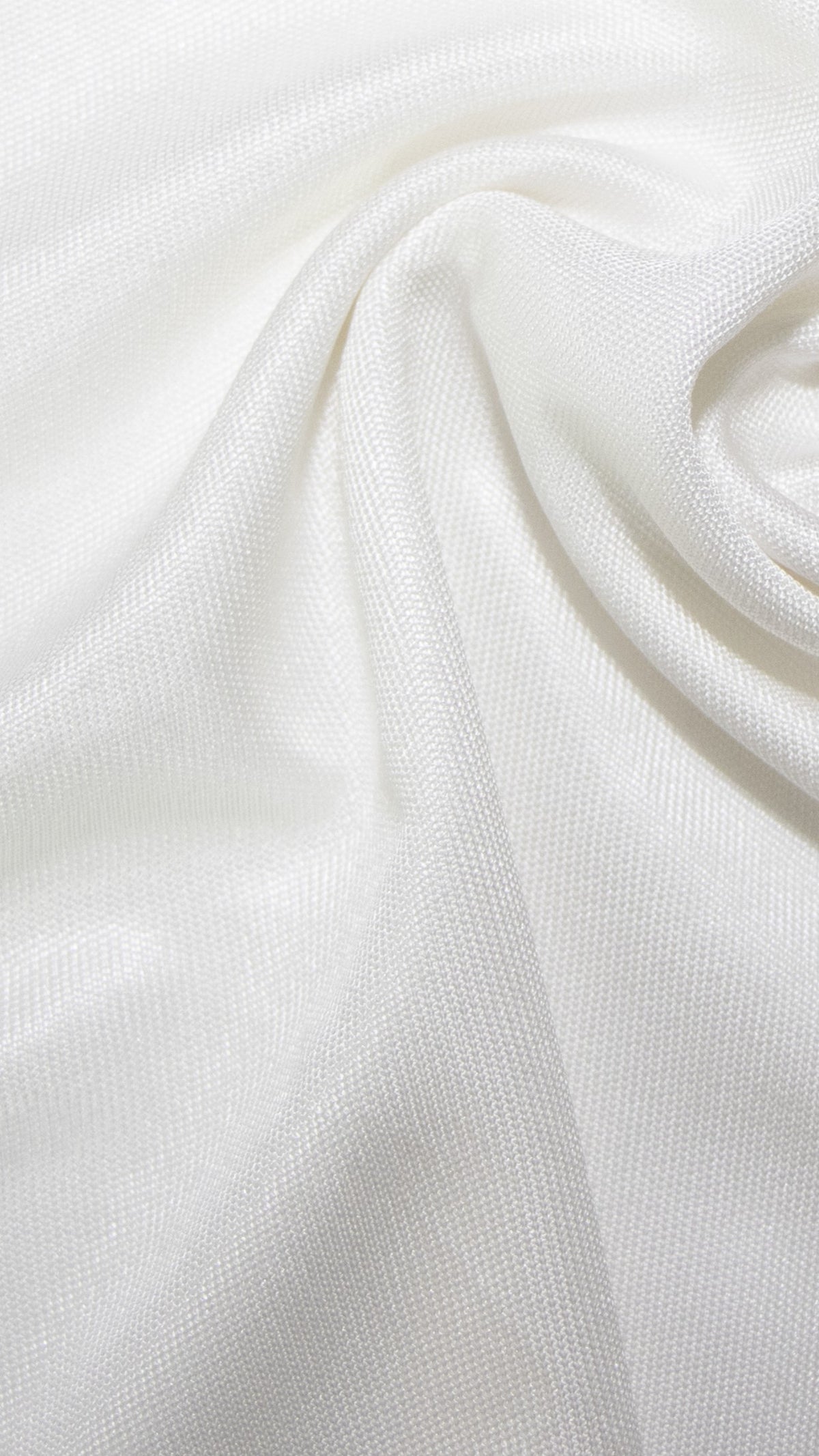 Seiden-Jersey Mora • Dehnbarer Interlock • Natürliche Peace Silk • 100% Maulbeerseide • Ungefärbt • Naturweiß