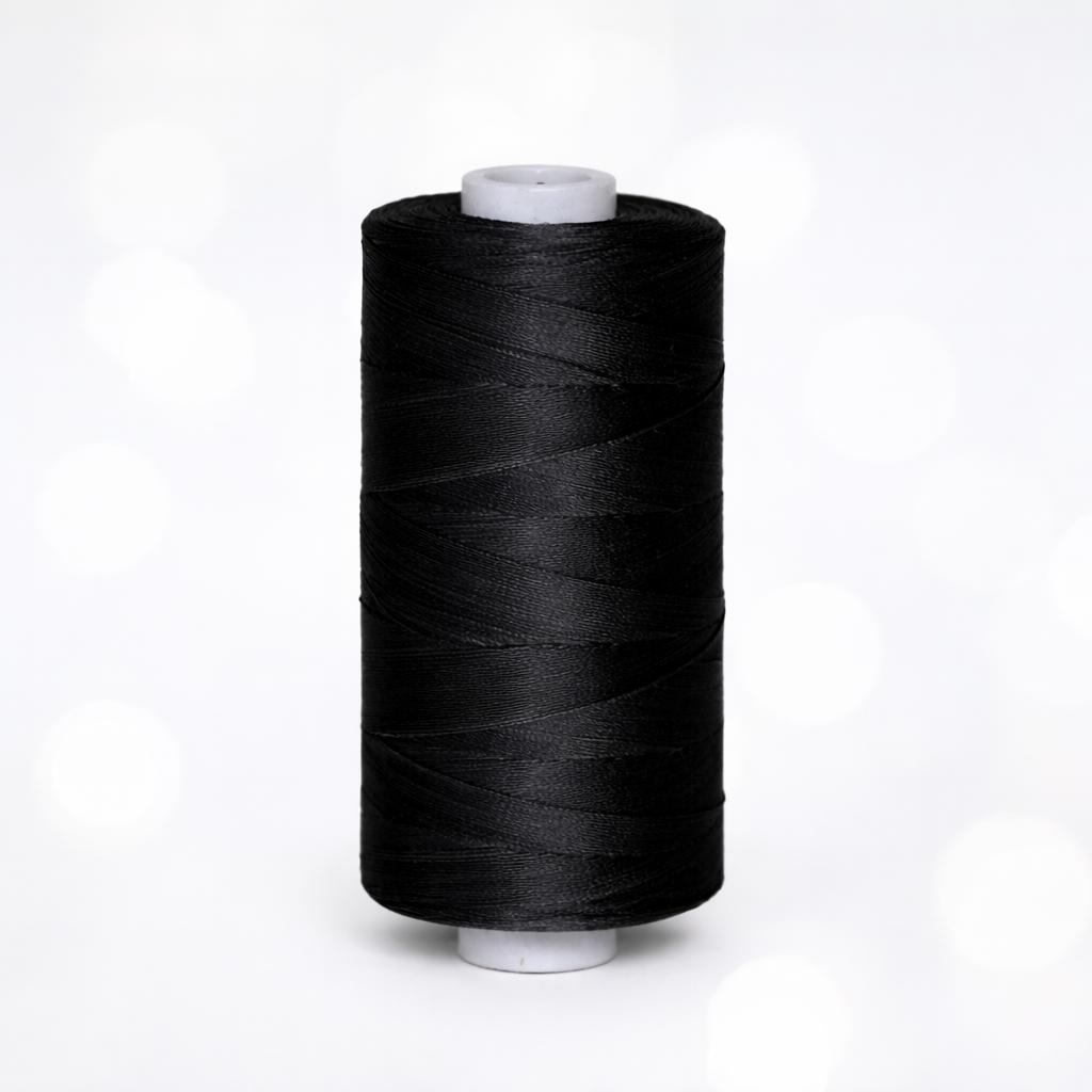 Seidengarn Nähseide • Nähmaschinen-Geeignet • 100% Seide • 1000m Spule
