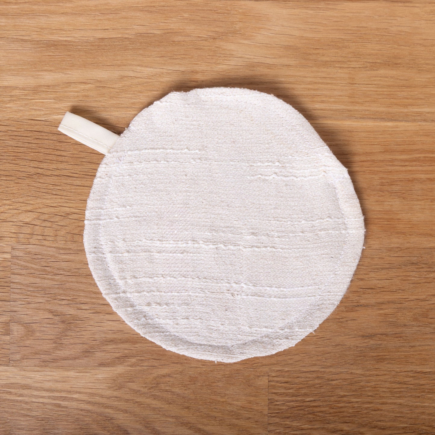 Seiden-Peelingtuch • Gesichtstuch & Abschminktuch • Tierleidfrei & Umweltfreundlich aus Peace Silk • Ungefärbt Naturweiß