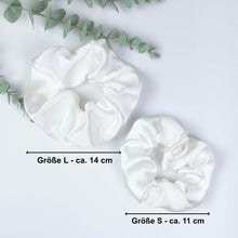 Seiden-Scrunchie • Haargummi • Natürliche Peace Silk • 100% Seide • Varianten Verfügbar