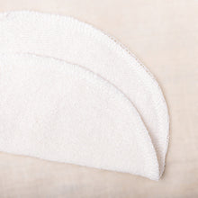 Seiden-Stilleinlagen • Pflegend • Natürliche Peace Silk • 100% Seide • Bouretteseide in Naturweiß