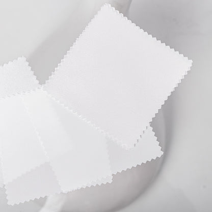 Seiden-Auflagen aus Satin • Hautpflegend • Peace Silk • 100% Seide • Naturweiß • 10 Stück • 10 x 10cm