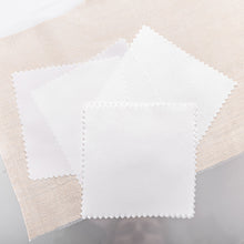 Seiden-Auflagen aus Satin • Hautpflegend • Peace Silk • 100% Seide • Naturweiß • 10 Stück • 10 x 10cm