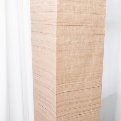 Seidenstoff Fester Taft • Peace Silk • 100% Seide • Beige-Braun • Handgewebt • Antara