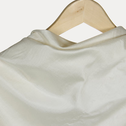 Seidentuch Warm oder Leicht • Natürliche Peace Silk •  100% Seide • 90 x 90 cm • Varianten Verfügbar • Creme • Für Damen & Herren