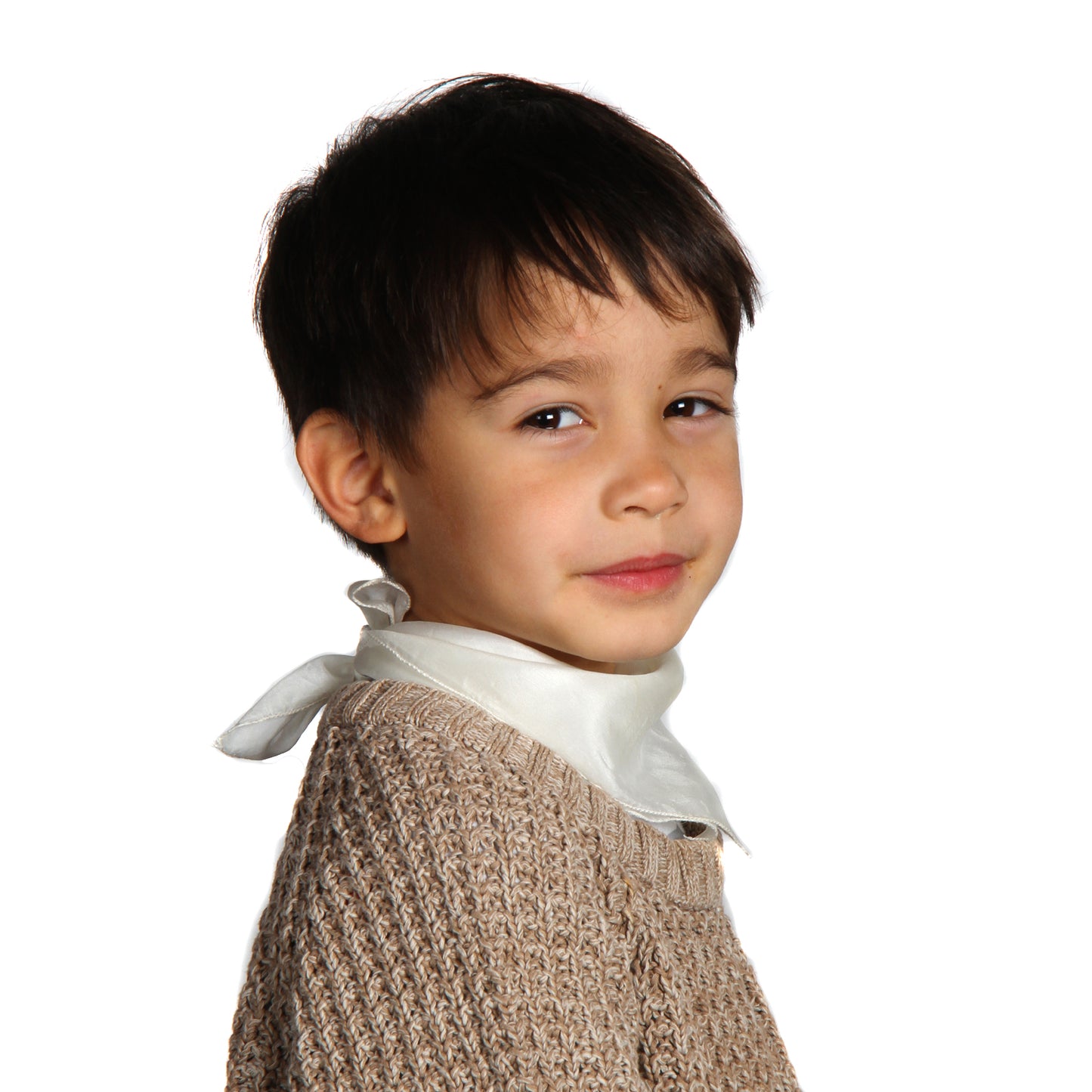 Seidentuch Pongé 05 • Natürlicher Peace Silk • 100% Seide • Transparent • Klein • Kinder & Damen