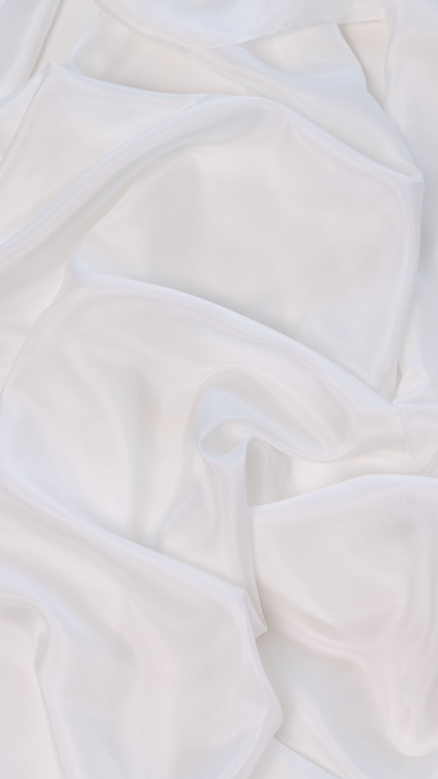 Habotai Silk Taffeta • Sustainable Peace Silk • 100% Silk • Natural White • Aruna 