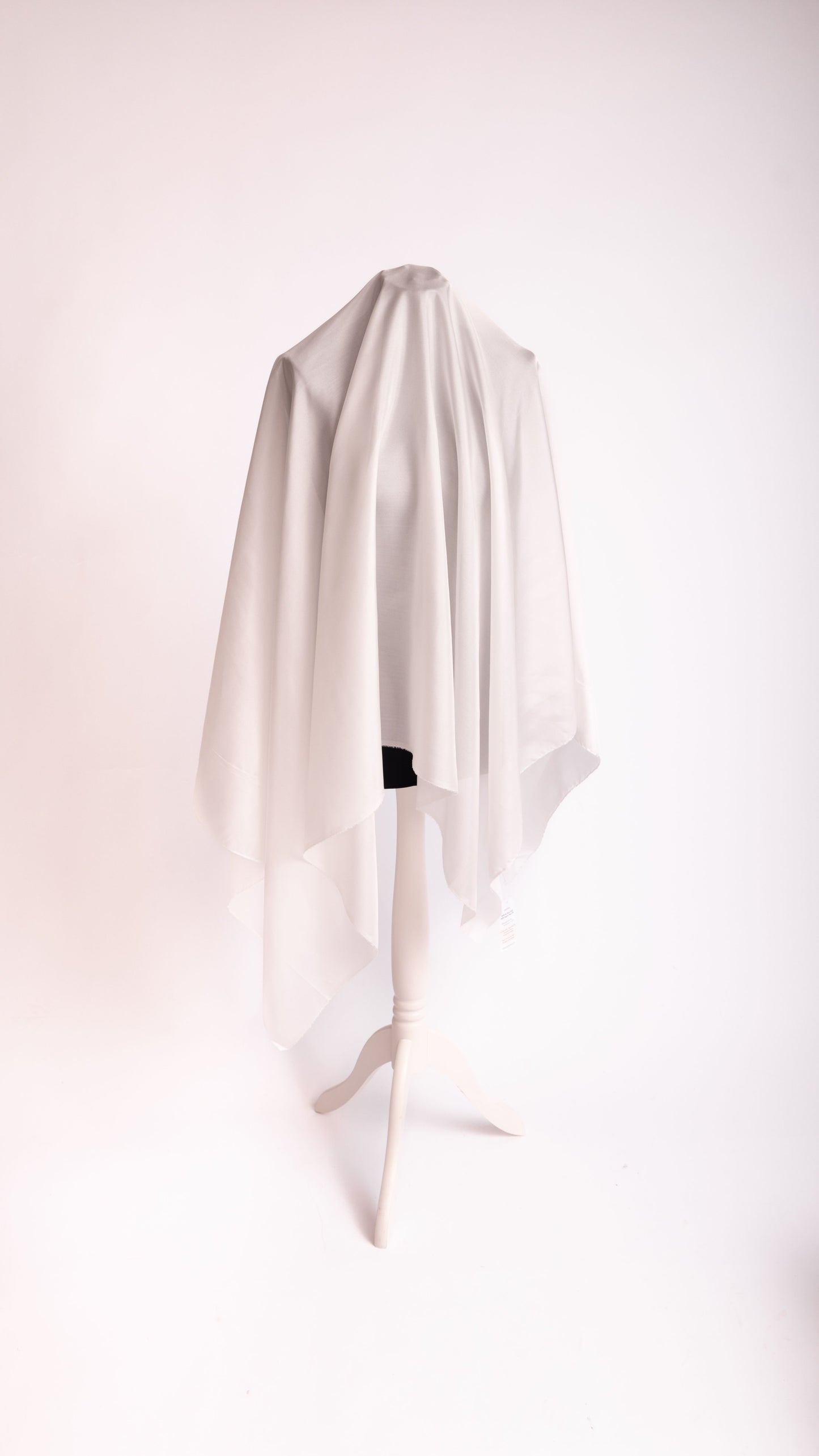 Habotai Silk Taffeta • Sustainable Peace Silk • 100% Silk • Natural White • Aruna 