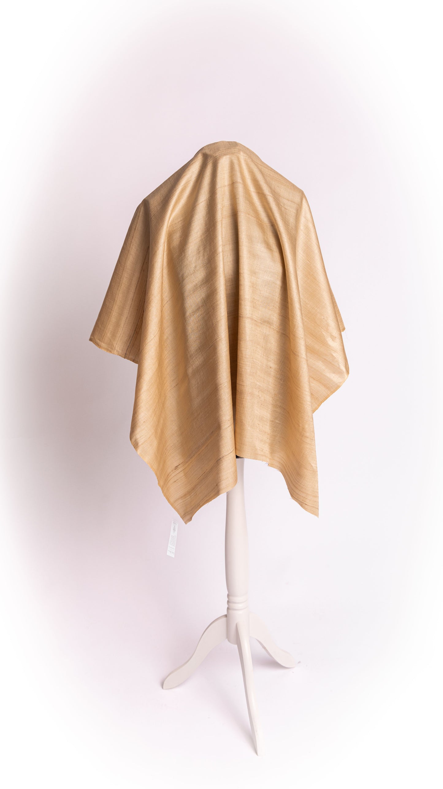 Seidenstoff für Brautkleider • Nachhaltiger Peace Silk Taft • 35% Seide 65% Viskose • Banana Gold