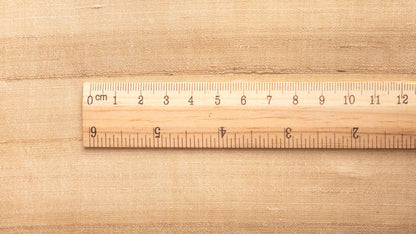 Seidenstoff für Brautkleider • Nachhaltiger Peace Silk Taft • 35% Seide 65% Viskose • Banana Gold