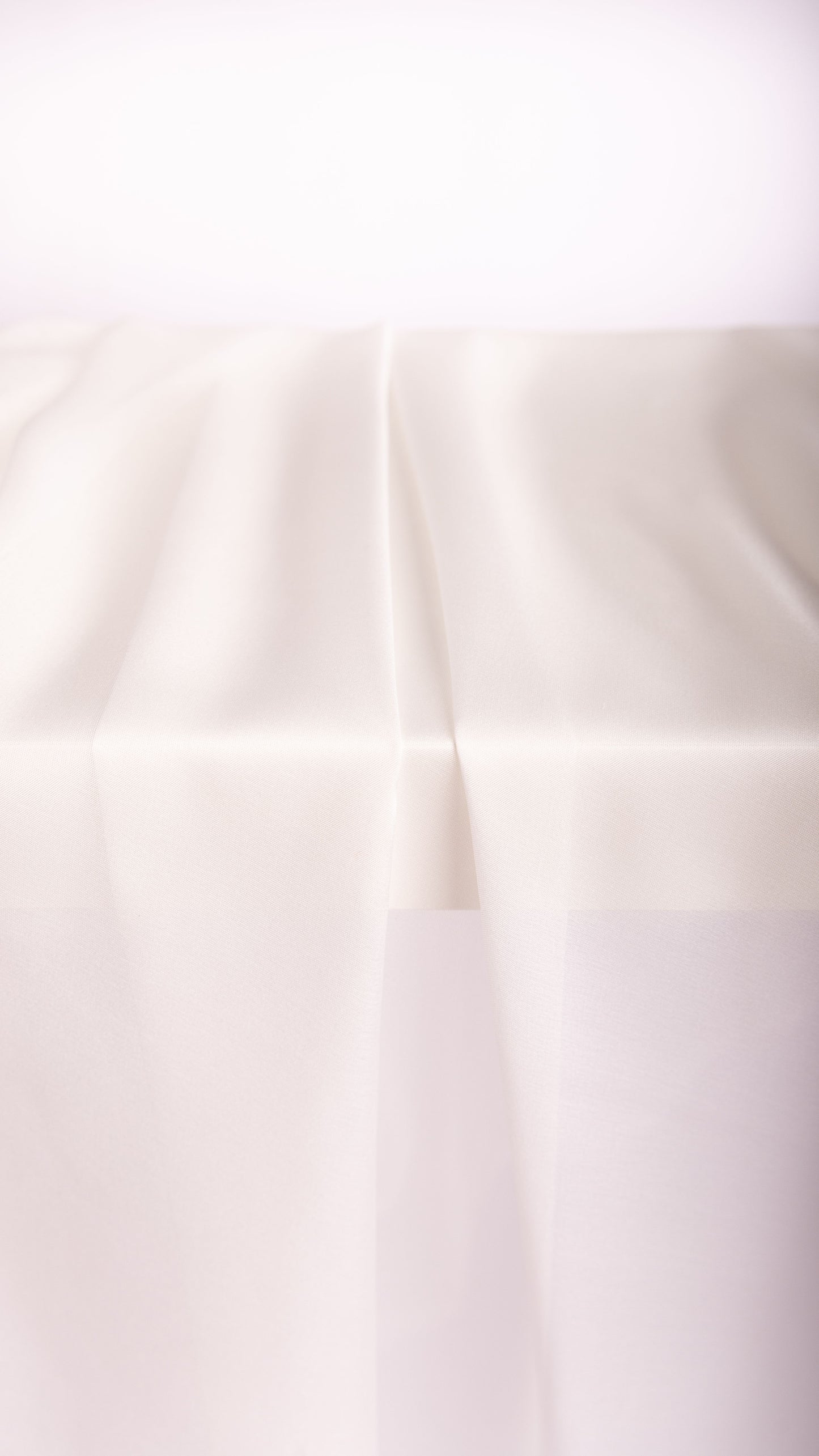 Seidenstoff für Brautkleider • Natürlicher Peace Silk Chiffon • 100% Seide • Naturweiß Transparent • Chandra