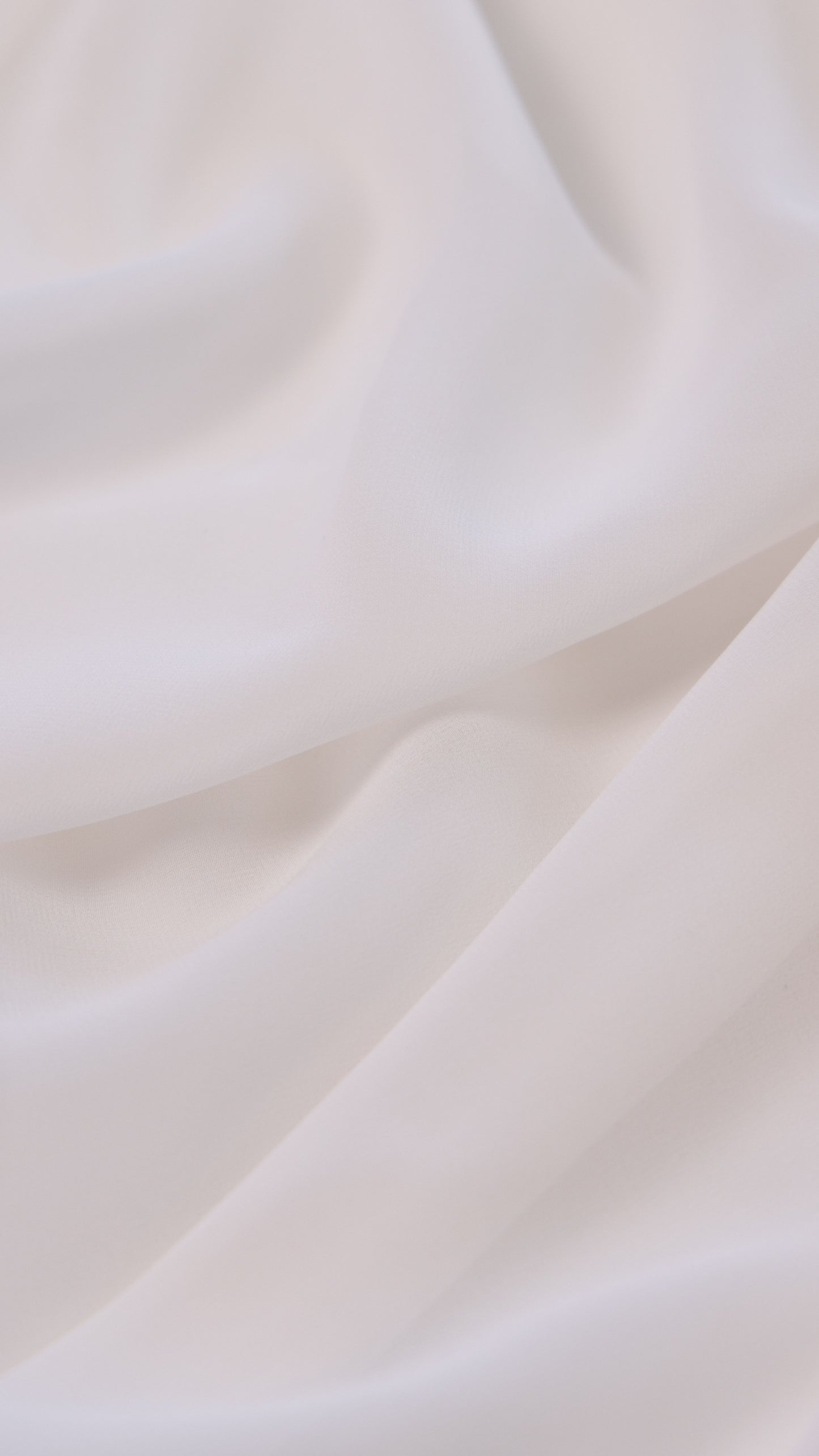 Seidenstoff für Brautkleider • Peace Silk Crêpe Georgette • 100% Seide • Naturweiß • Gila