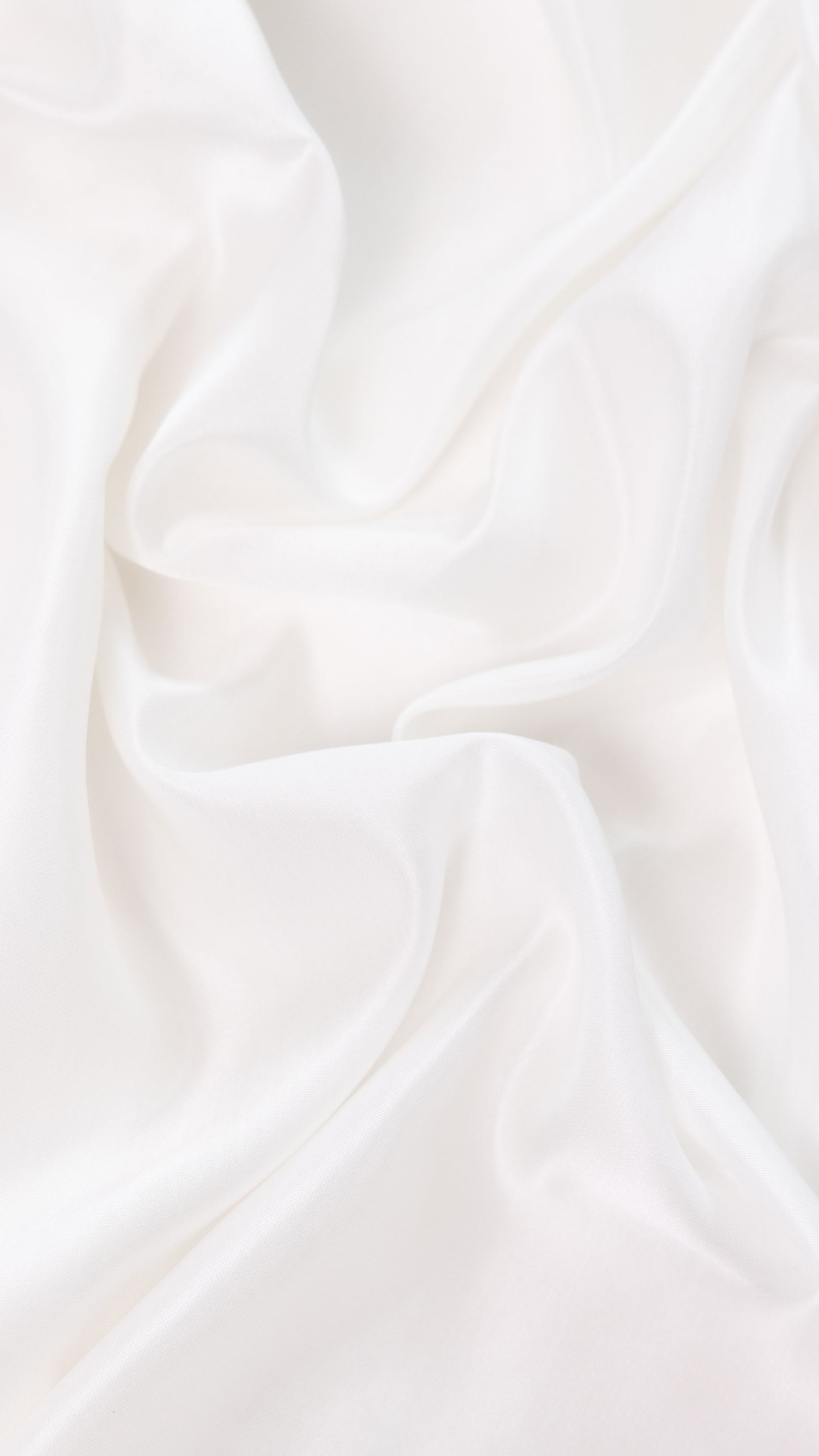 Seidenstoff Satin • Nachhaltige Peace Silk • 30% Seide, 70% Baumwolle • Naturweiß • Kapas