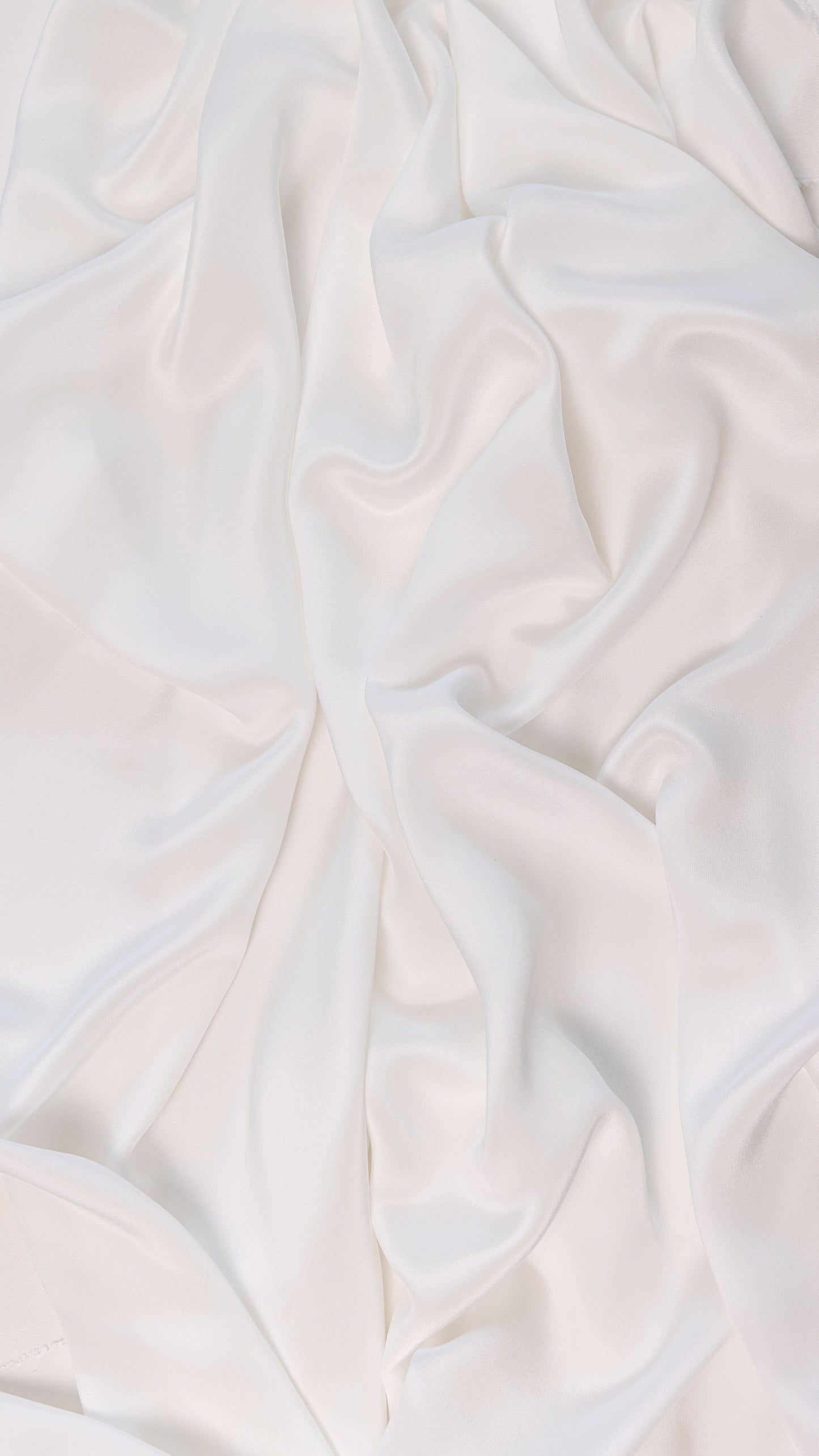 Seidenstoff für Brautkleider • Peace Silk Crêpe de Chine • 100% Seide • Naturweiß • Varianten Verfügbar • Rinara