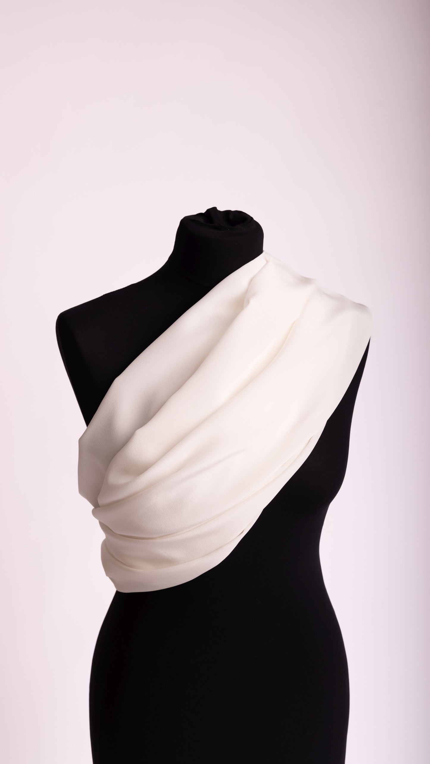 Seidenstoff für Brautkleider • Peace Silk Crêpe de Chine • 100% Seide • Naturweiß • Varianten Verfügbar • Rinara