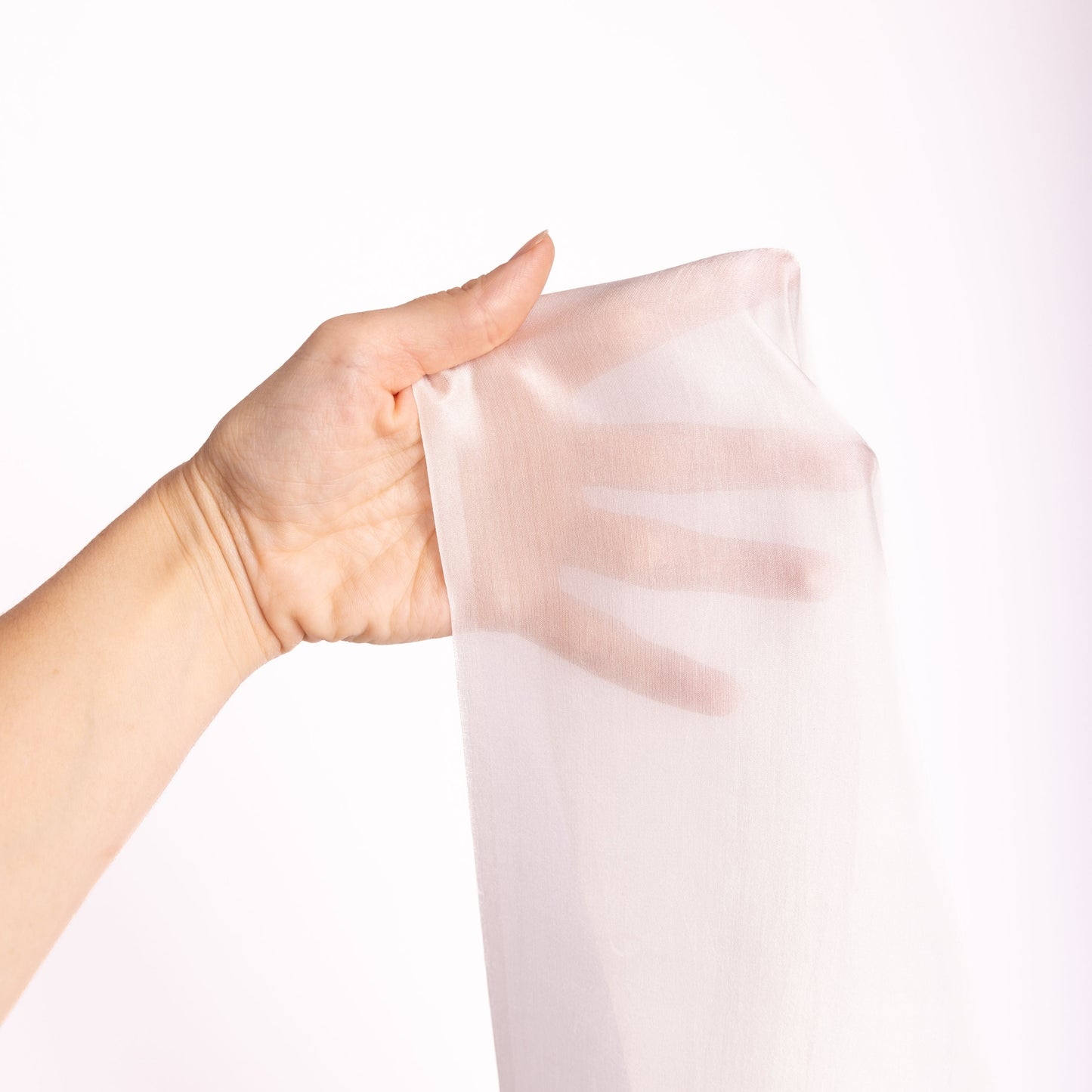 Seidentuch Pongé 05 • Natürlicher Peace Silk • 100% Seide • Transparent • Klein • Kinder & Damen