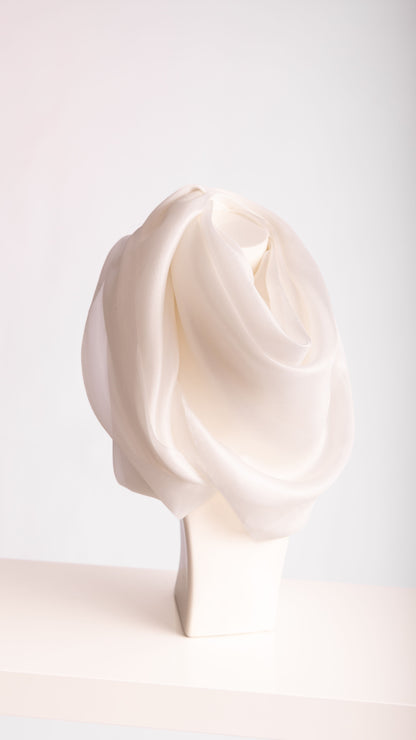 Pongé Silk Fabric 05 • Natural Peace Silk • 100% Silk • Variants Available • Tabby