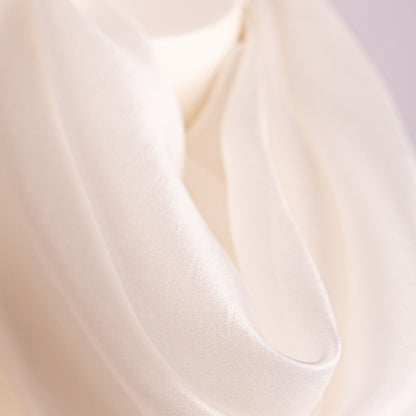 Seidentuch Pongé 05 • Nachhaltige Peace Silk • 100% Seide • Transparent • Groß