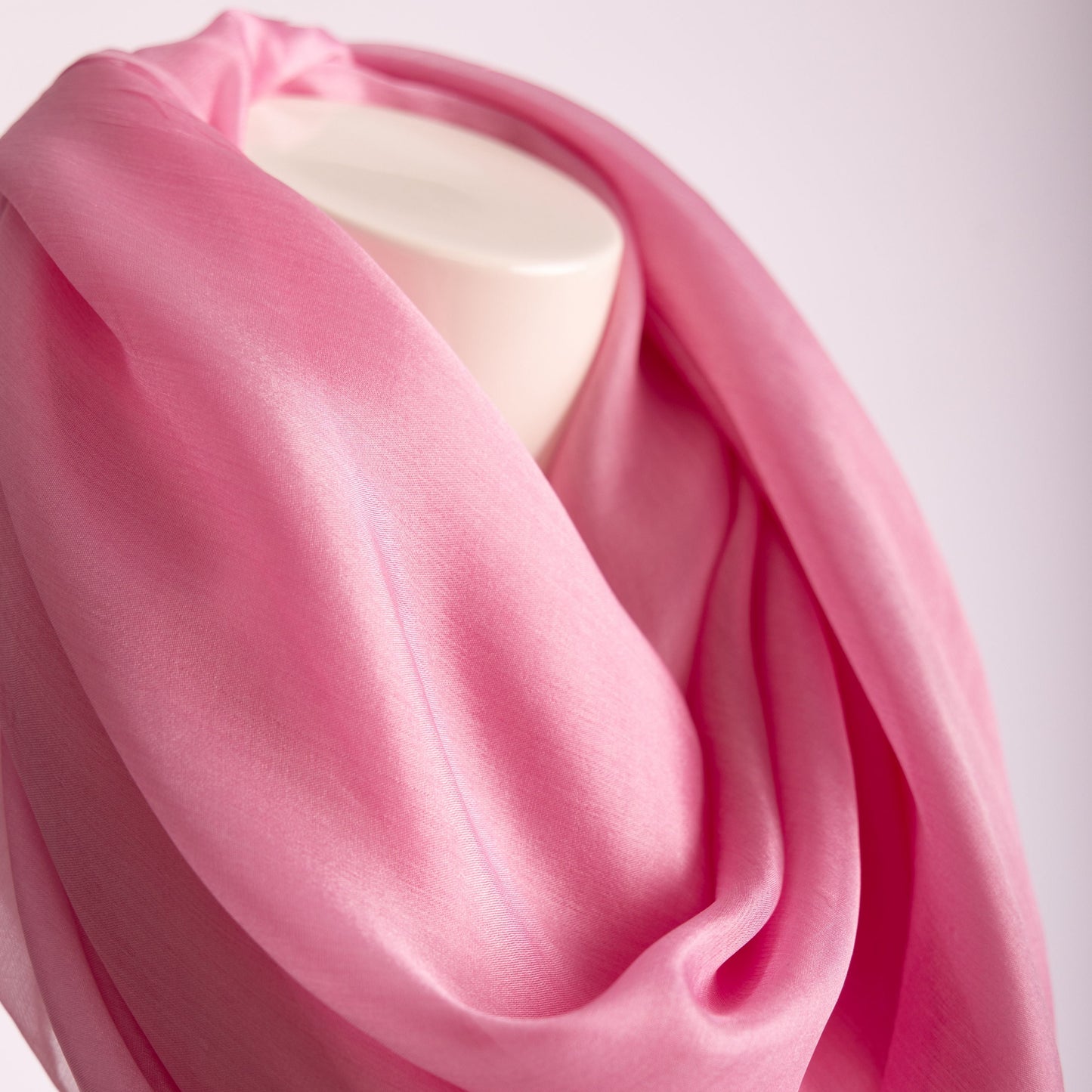 Seidentuch Pongé 05 • Nachhaltige Peace Silk • 100% Seide • Transparent • Groß