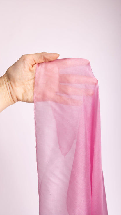 Pongé Silk Fabric 05 • Natural Peace Silk • 100% Silk • Variants Available • Tabby