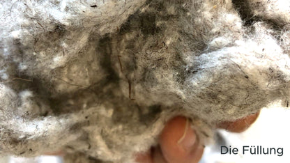 DEVA Steppdecke • Torf-Seide-Füllung • Natürliche Peace Silk • 135 x 200cm