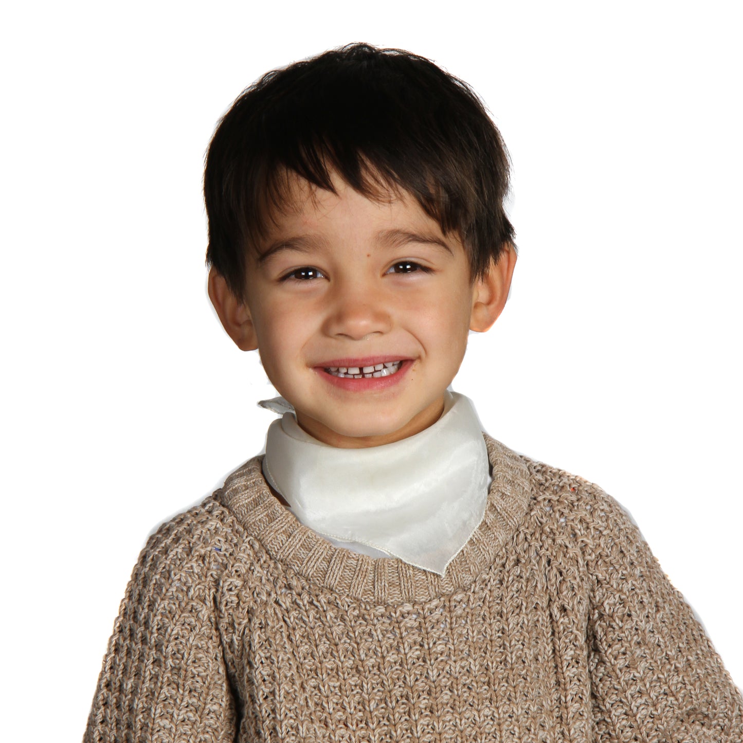 Seidentuch Pongé 05 • Natürlicher Peace Silk • 100% Seide • Transparent • Klein • Kinder & Damen