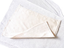 Seiden-Windeleinlage • Pflegend • Natürliche Peace Silk • 100% Seide • Naturbelassen Creme